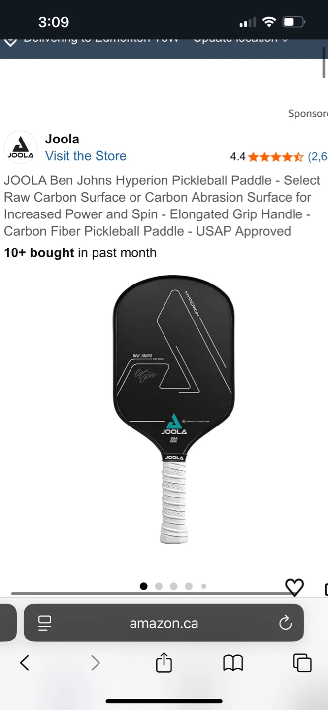 JOOLA Ben Johns Hyperion Pickleball Paddle 16MM - photo 3