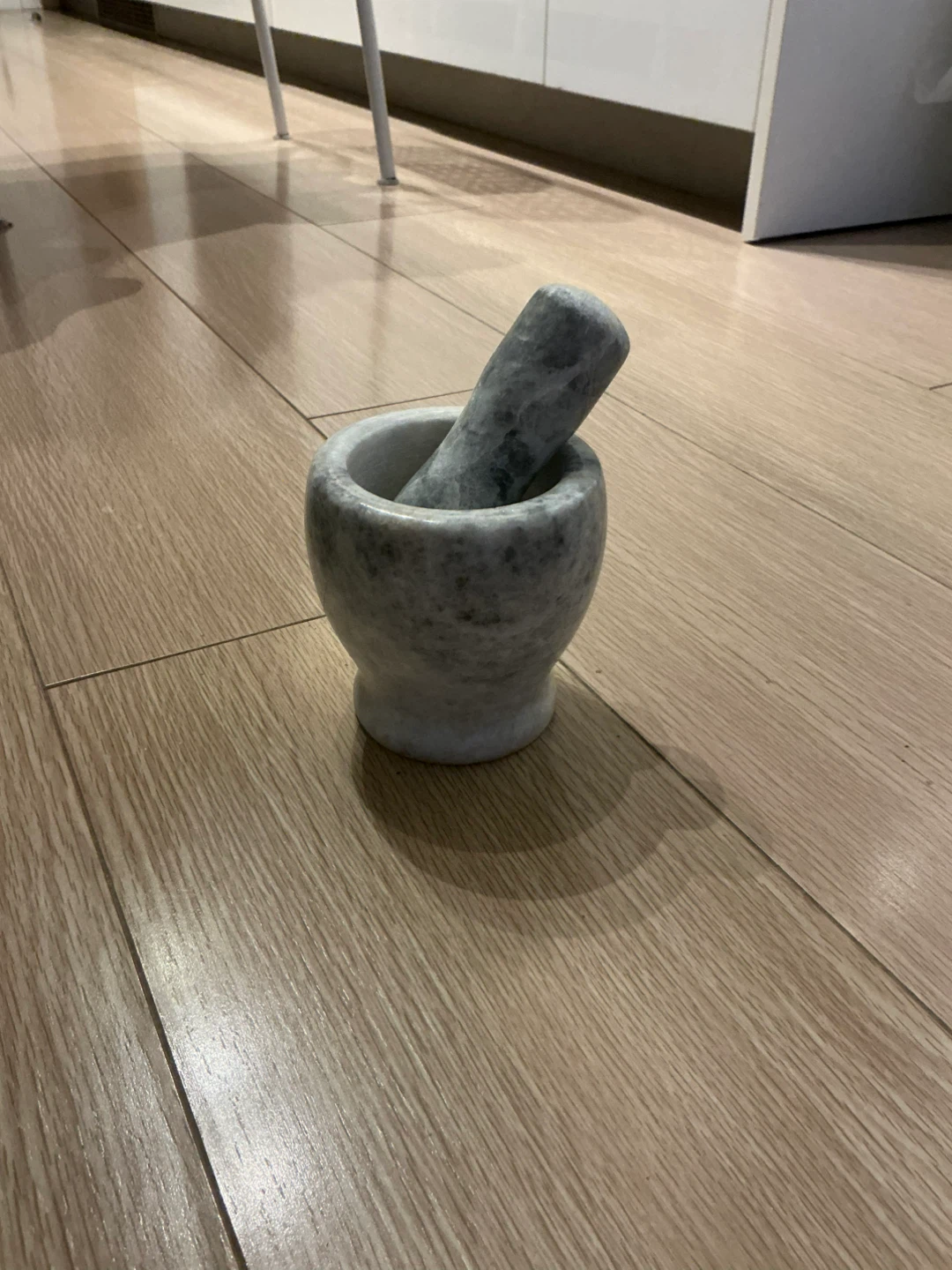 Stone mortar and pestle