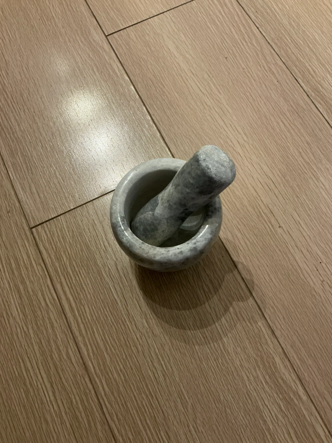 Stone mortar and pestle - photo 2