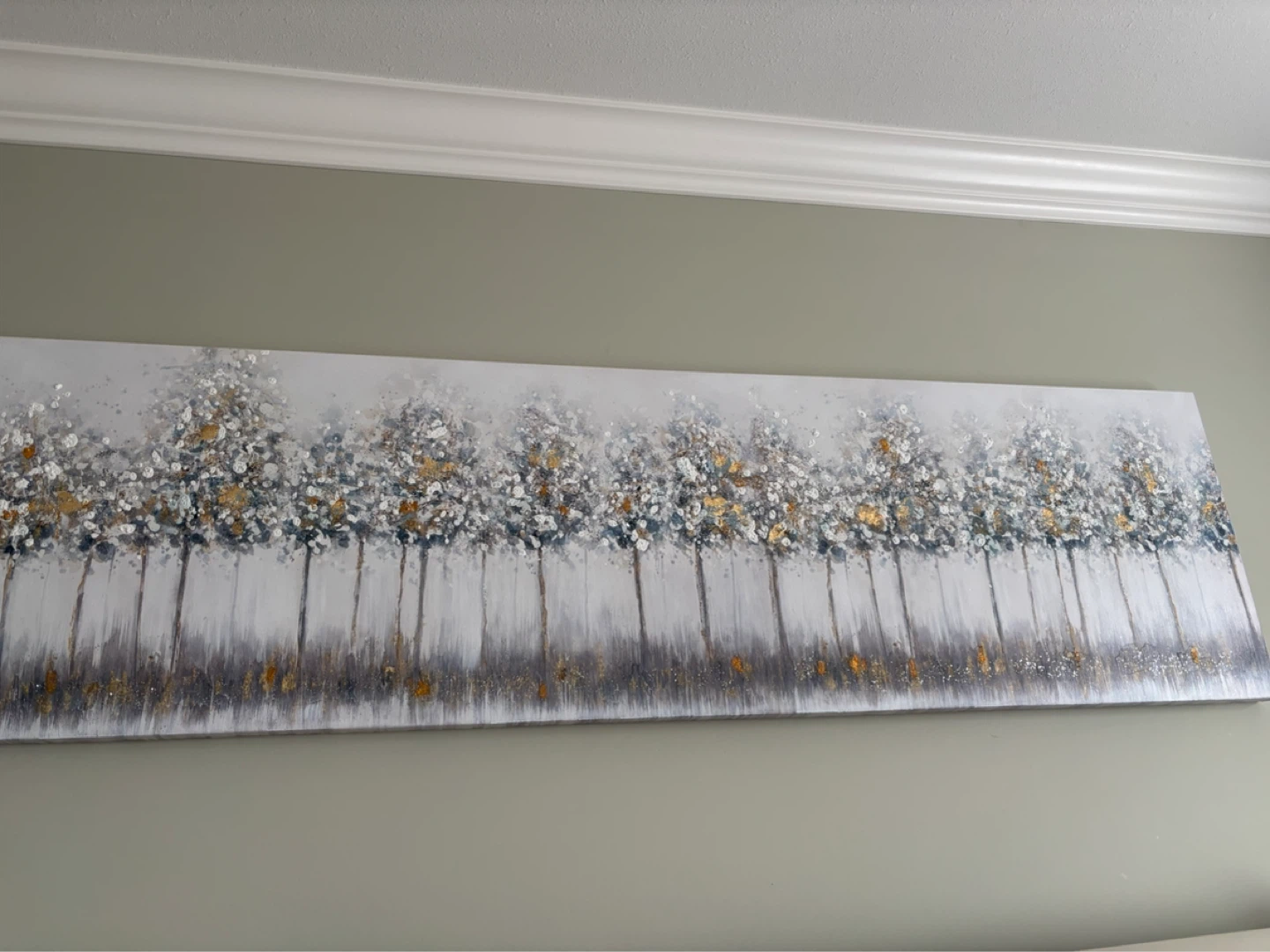 Wall Art Painting Trees 20x60