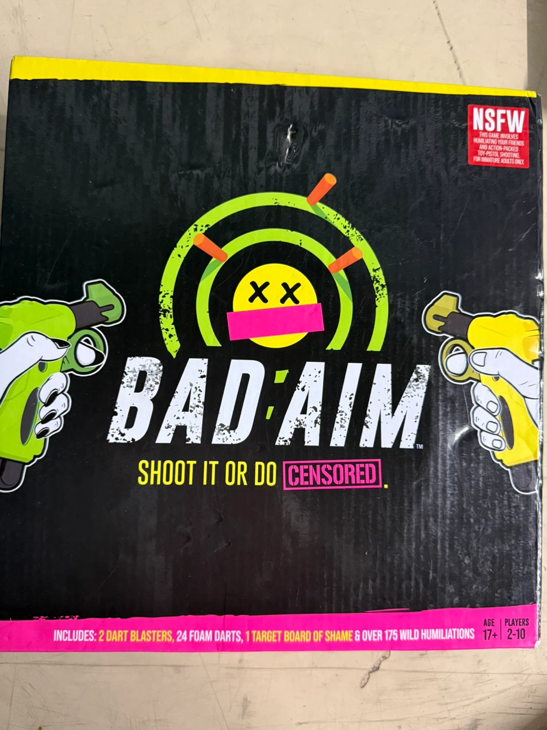 Bad Aim NSFW Game