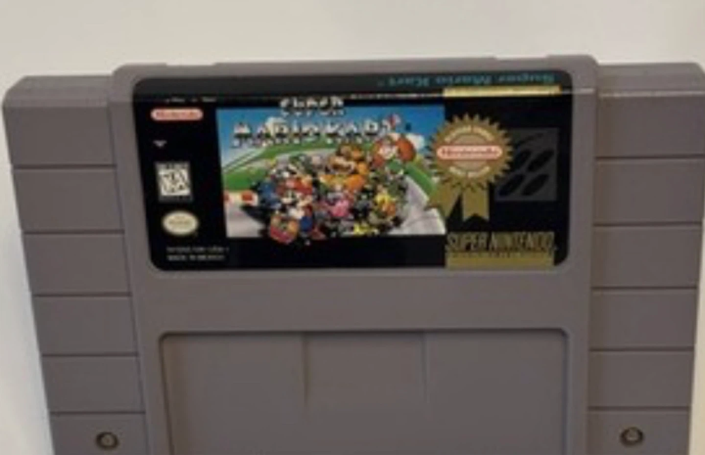 Super Mario Kart SNES Video Game