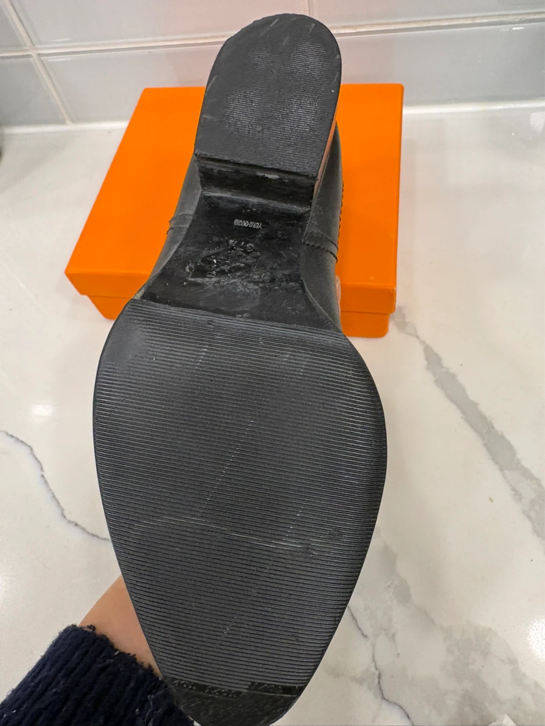 Black Leather Ankle Boots - photo 2