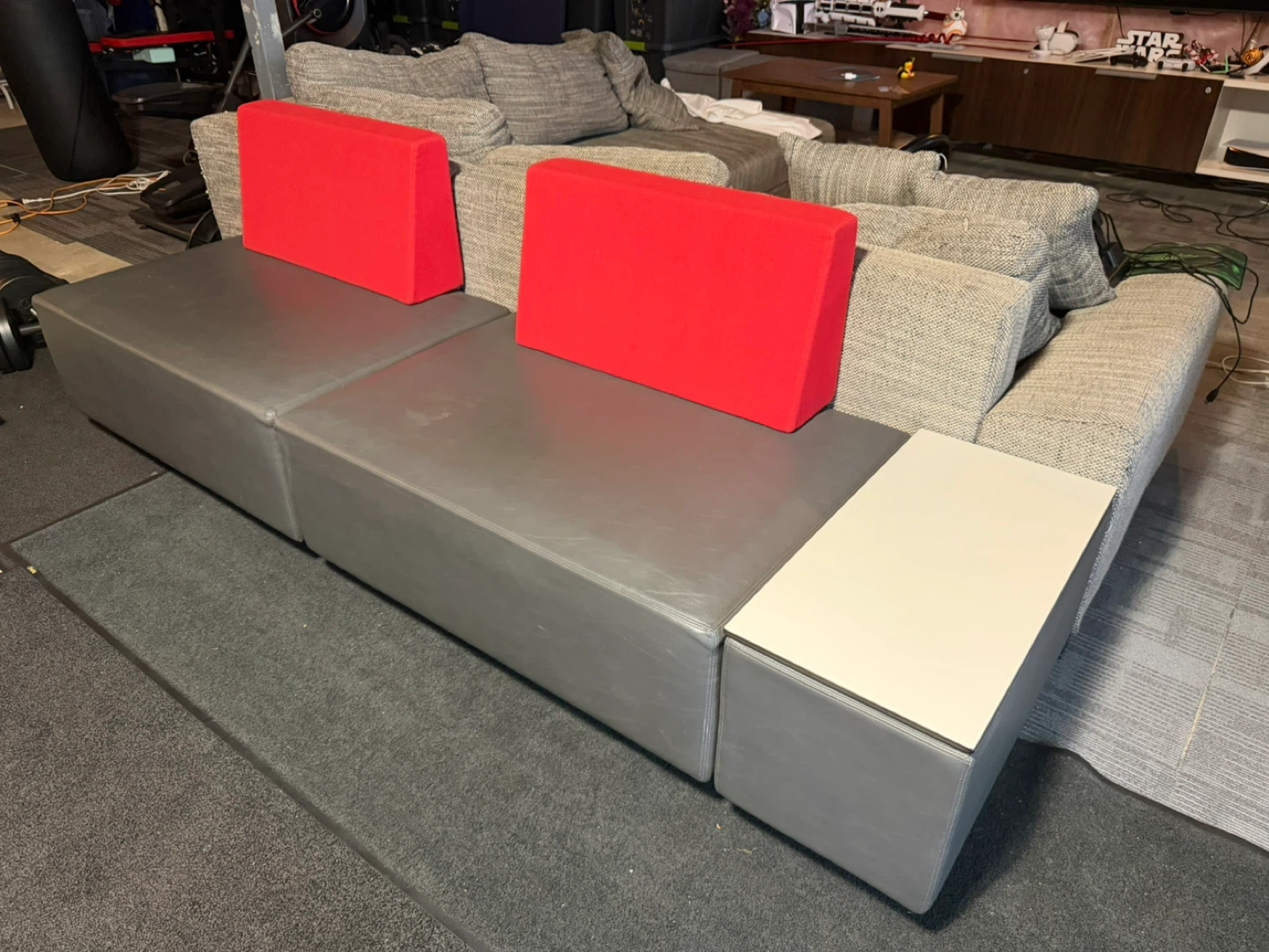 Modular Seating Bench Set - 3 Pieces(Commercial Grade)