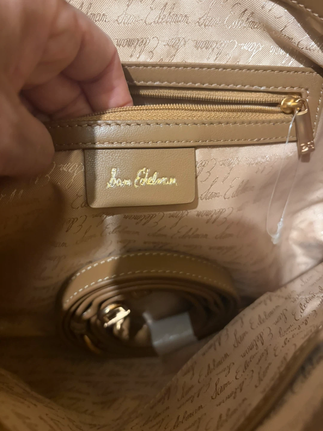 Sam Edelman Woven Suede Shoulder Bag - photo 4