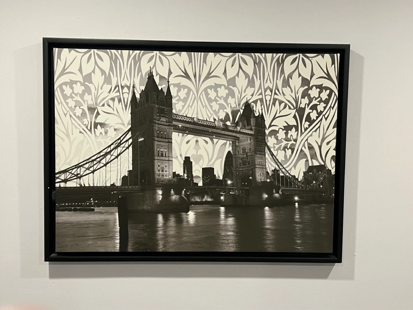 Framed Tower Bridge Wall Art
