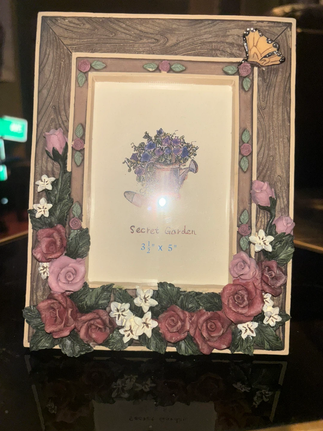 Secret Garden 3.5" x 5" Picture Frame