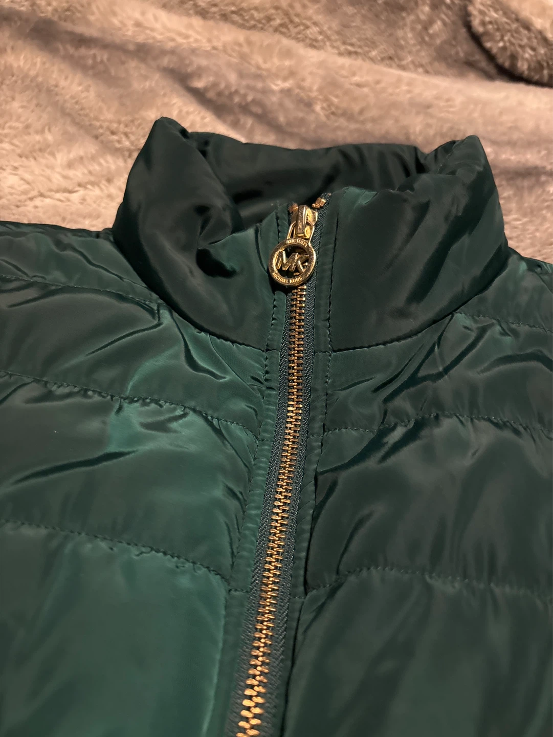 Michael Kors Puffer Vest - Green - photo 3