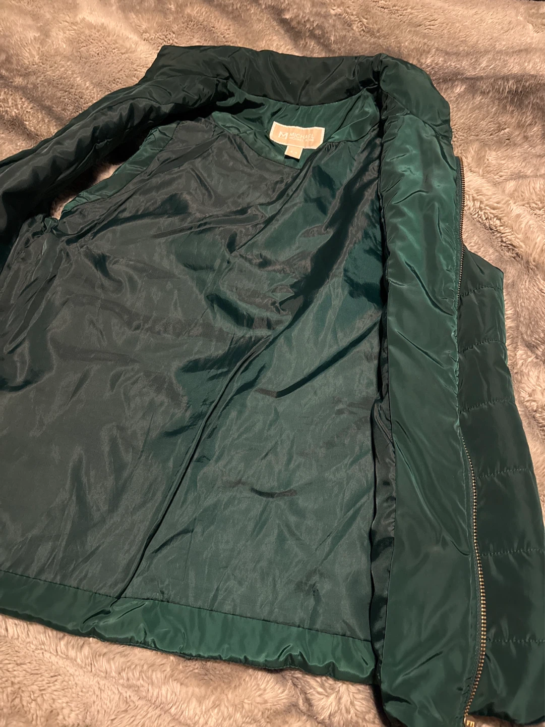 Michael Kors Puffer Vest - Green - photo 4