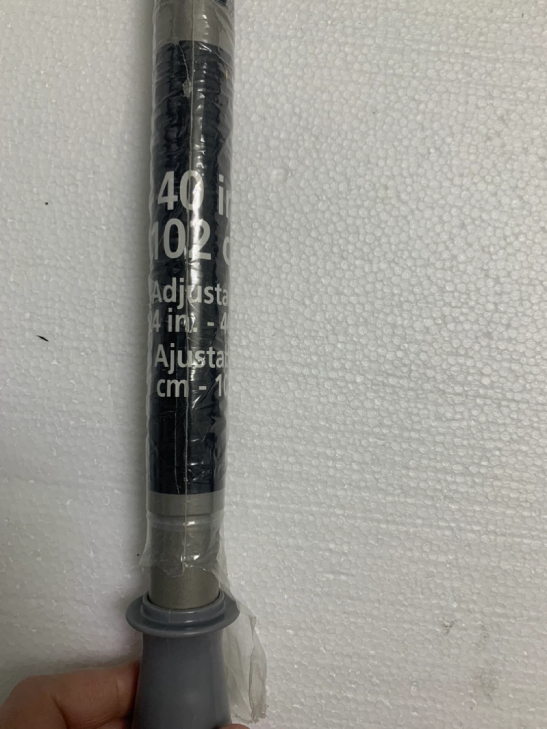 Mainstays Easy Up Adjustable Tension Rod 20-40 inches