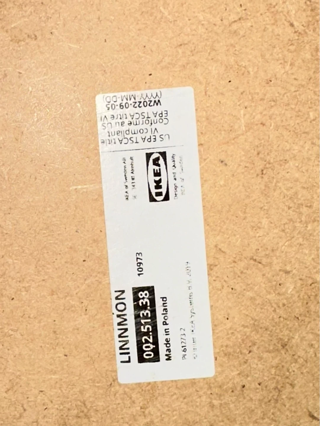 IKEA LINNMON 100cm x 60cm Wooden Table - photo 4