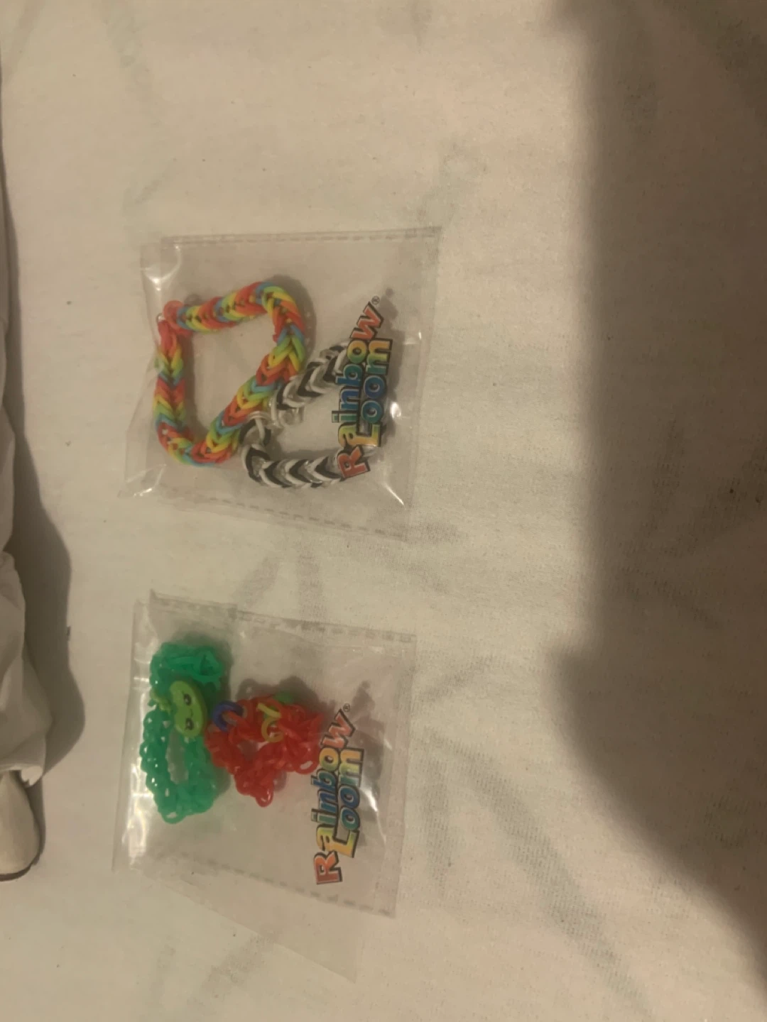 Rainbow Loom Bracelets with Charms