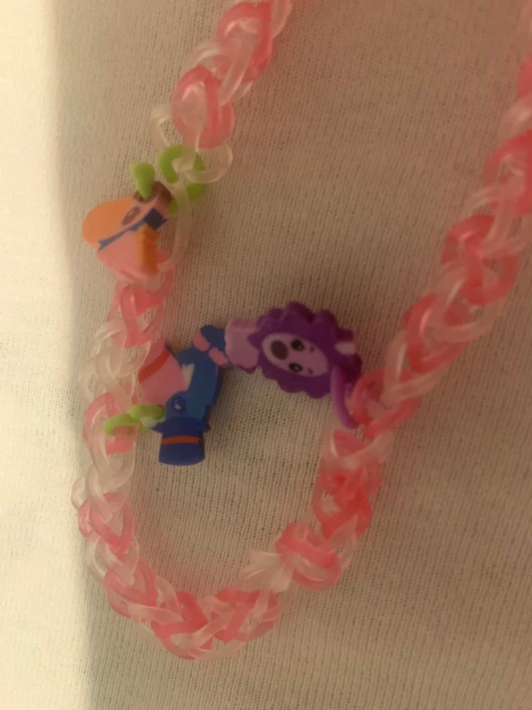 Rainbow Loom Bracelets with Charms - photo 4