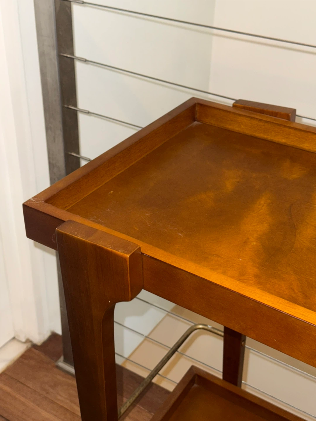 Mid century modern Wooden Bar Cart - asap by April 25 - photo 4