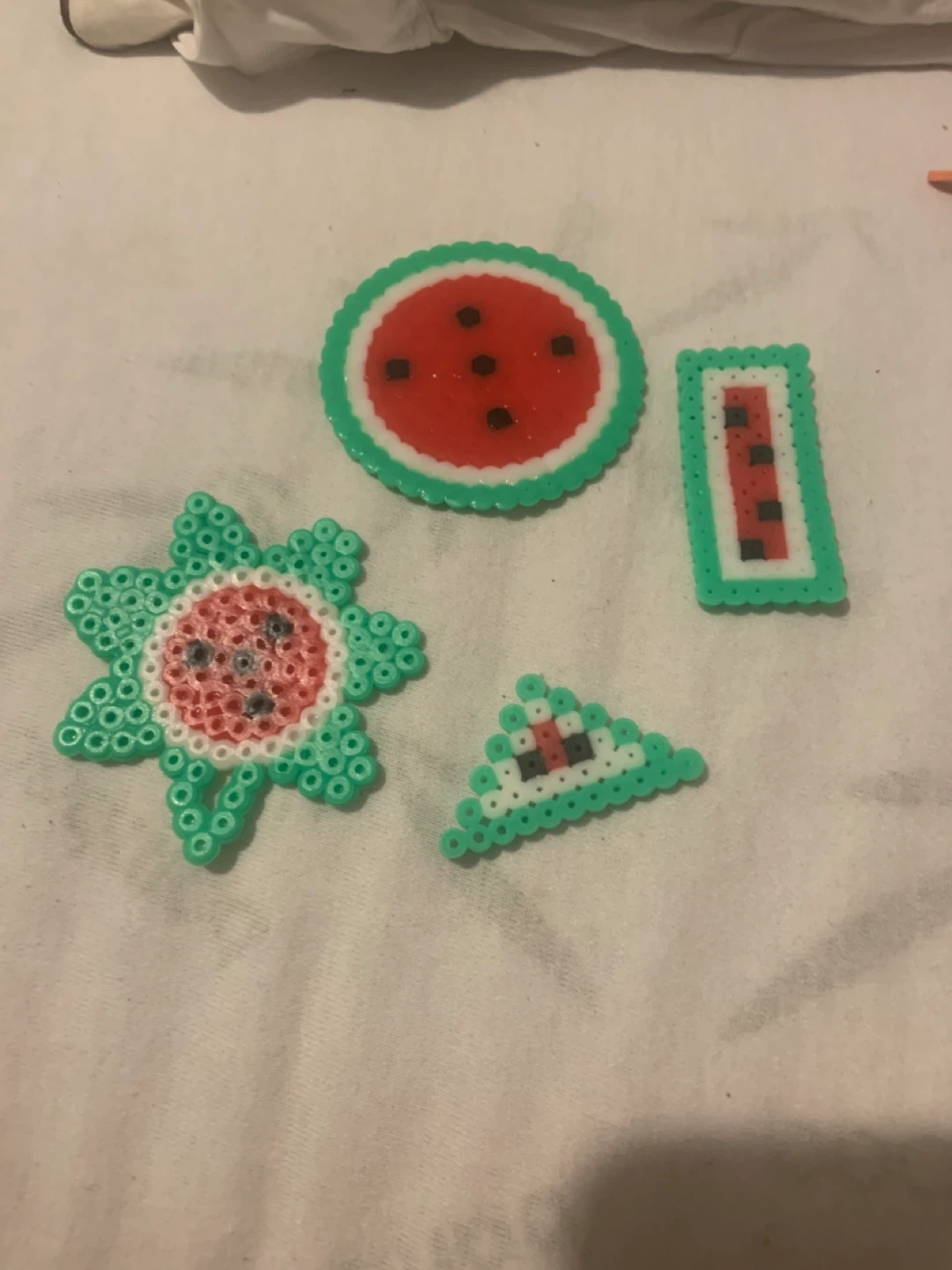 Set of 5 Perler Bead Magnets - photo 5