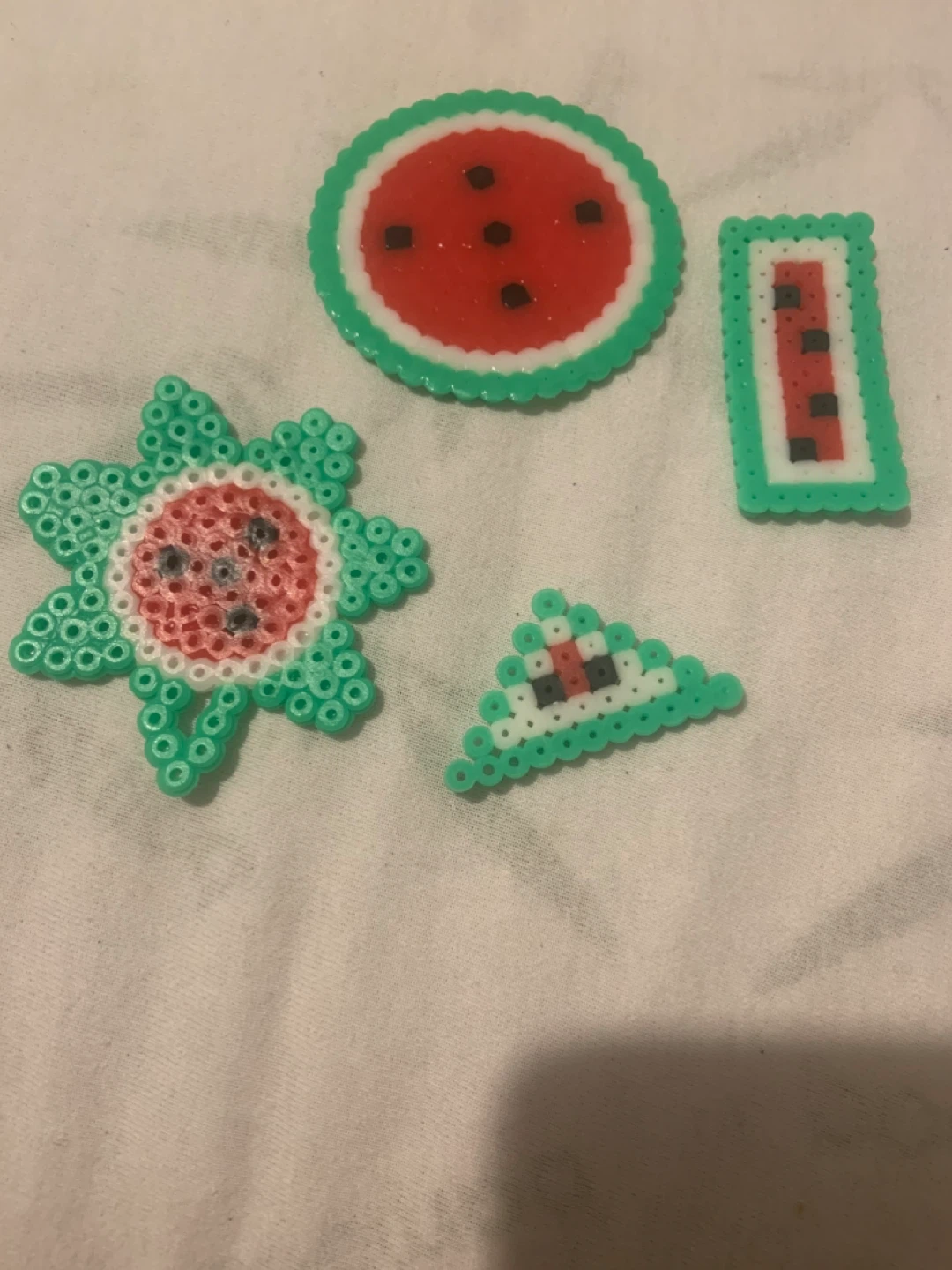 Set of 5 Perler Bead Magnets - photo 3