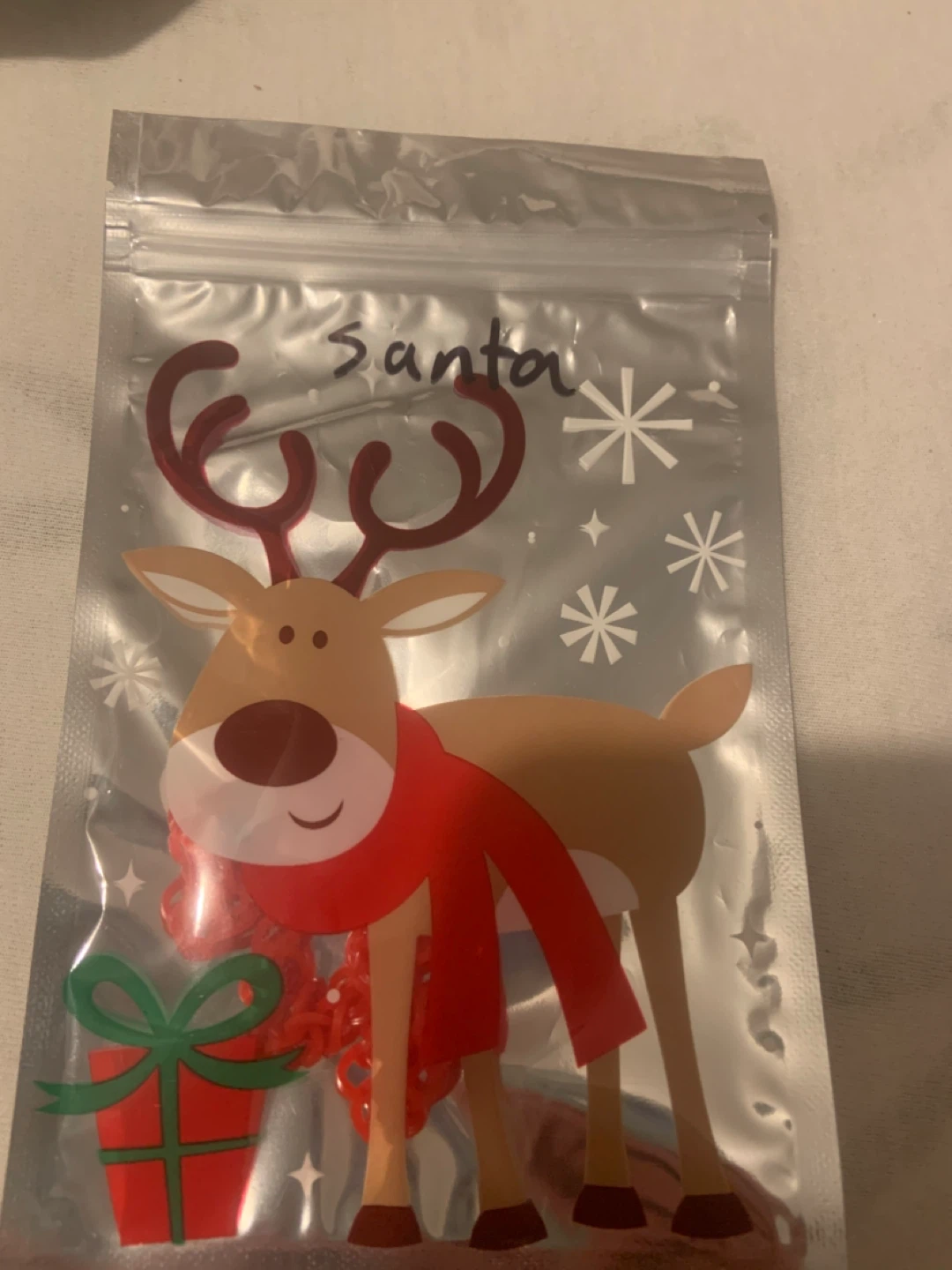Christmas Reindeer Treat Bag - photo 2