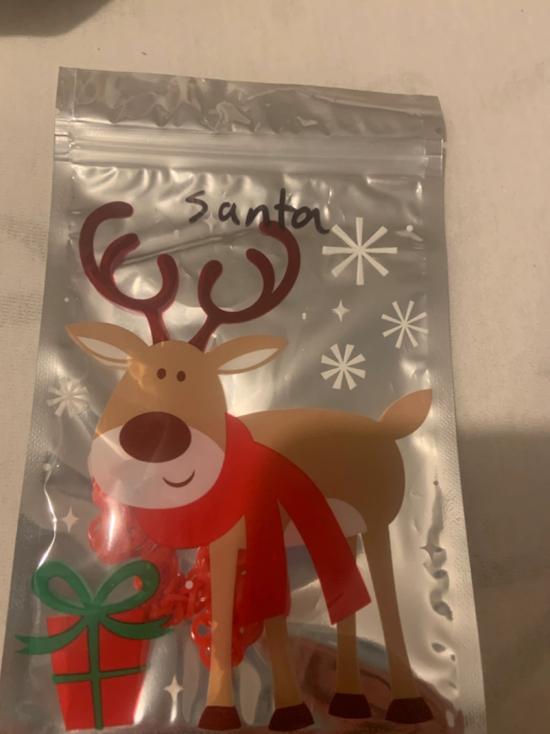 Christmas Reindeer Treat Bag - photo 3