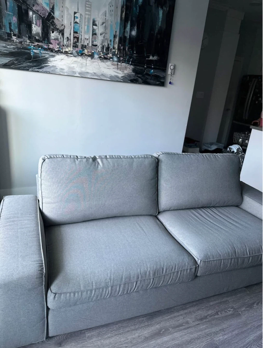 IKEA KIVIK Sofa in Tibbleby beige/gray - photo 5