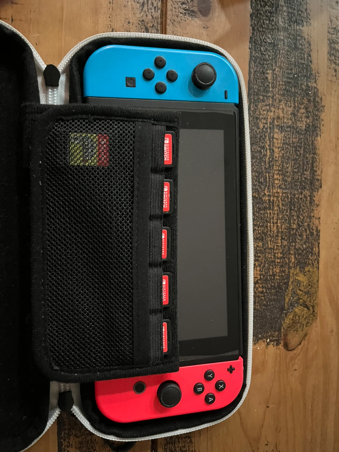 Nintendo Switch Console with 6 Games and Case - photo 4