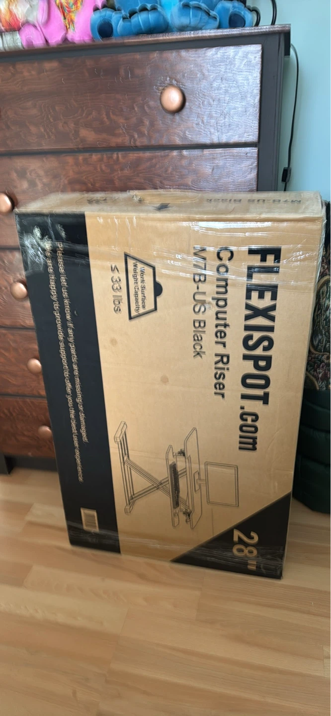 FlexiSpot M7B-US Computer Riser - Black