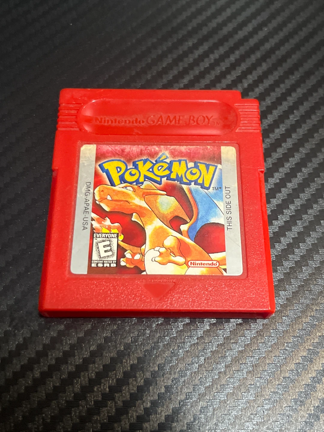 Nintendo Game Boy Pokemon Red Game Cartridge
