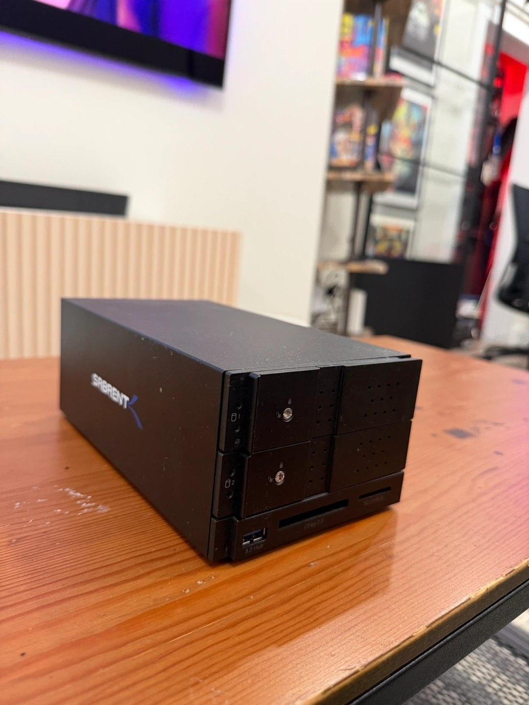 Sabrent 2-Bay USB 3.2 Gen 2 Tool-Free Enclosure - photo 4