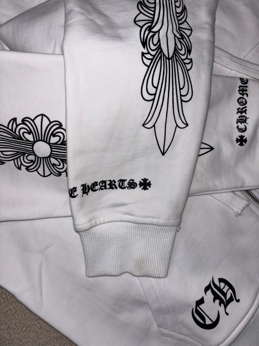 Chrome Hearts Los Angeles Zip-Up Hoodie - photo 5
