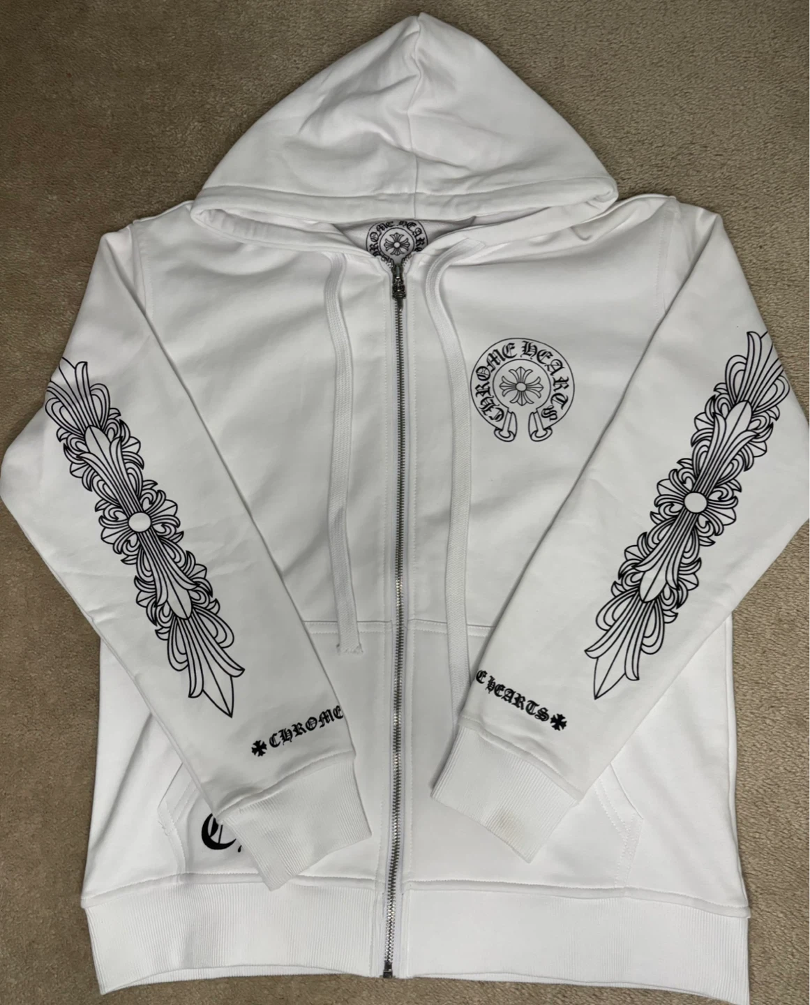 Chrome Hearts Los Angeles Zip-Up Hoodie - photo 2