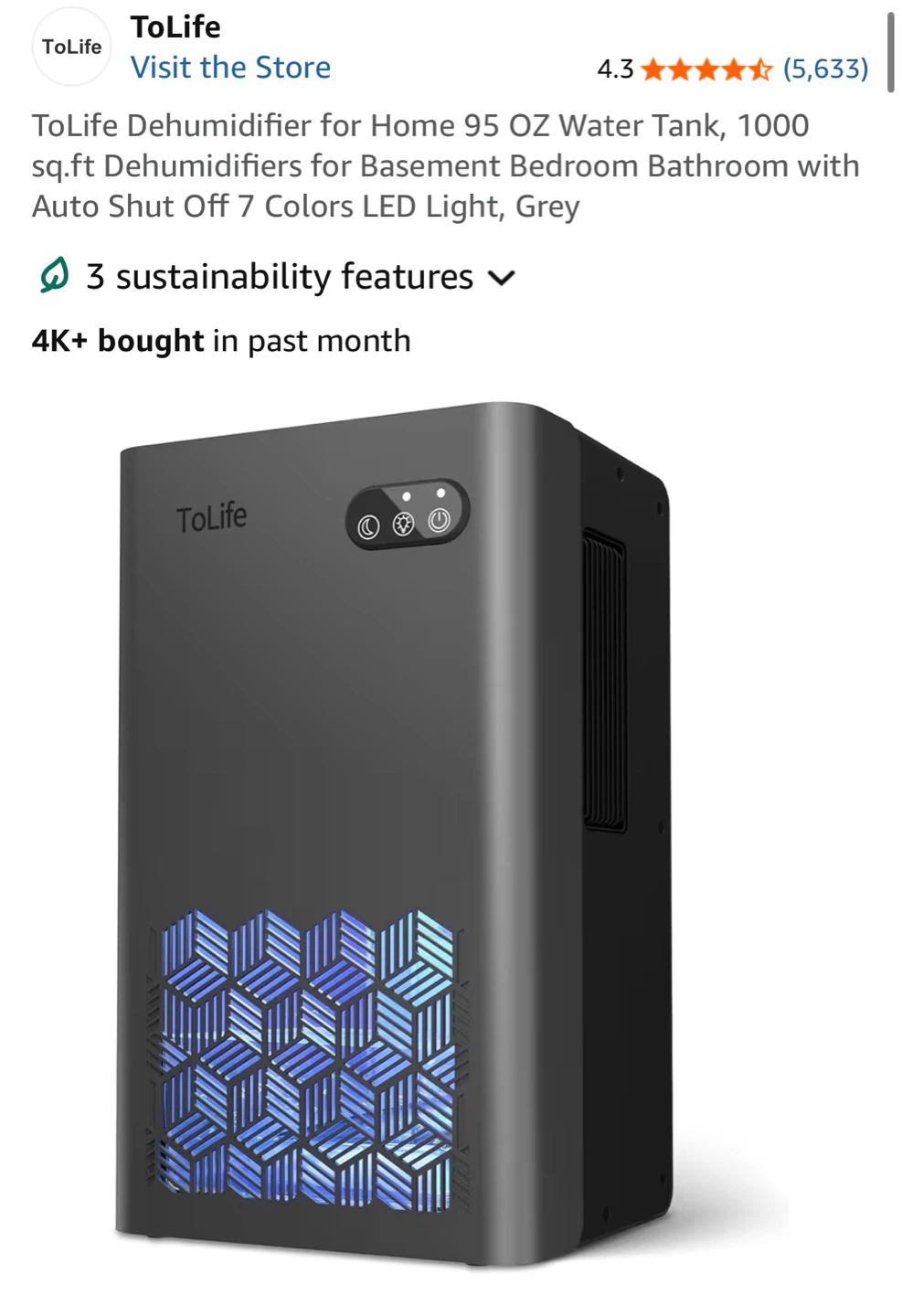 ToLife Small Dehumidifier - Pair - photo 3