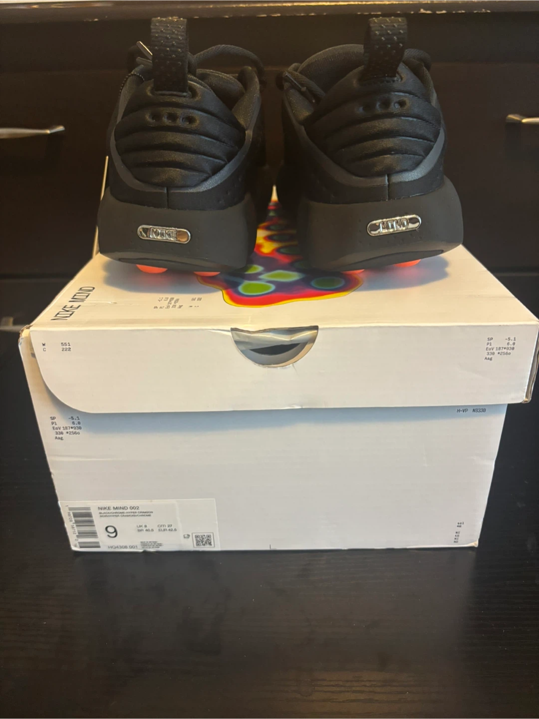 Nike Mind 002 Black size 9 Men’s/10.5 Women’s - photo 3