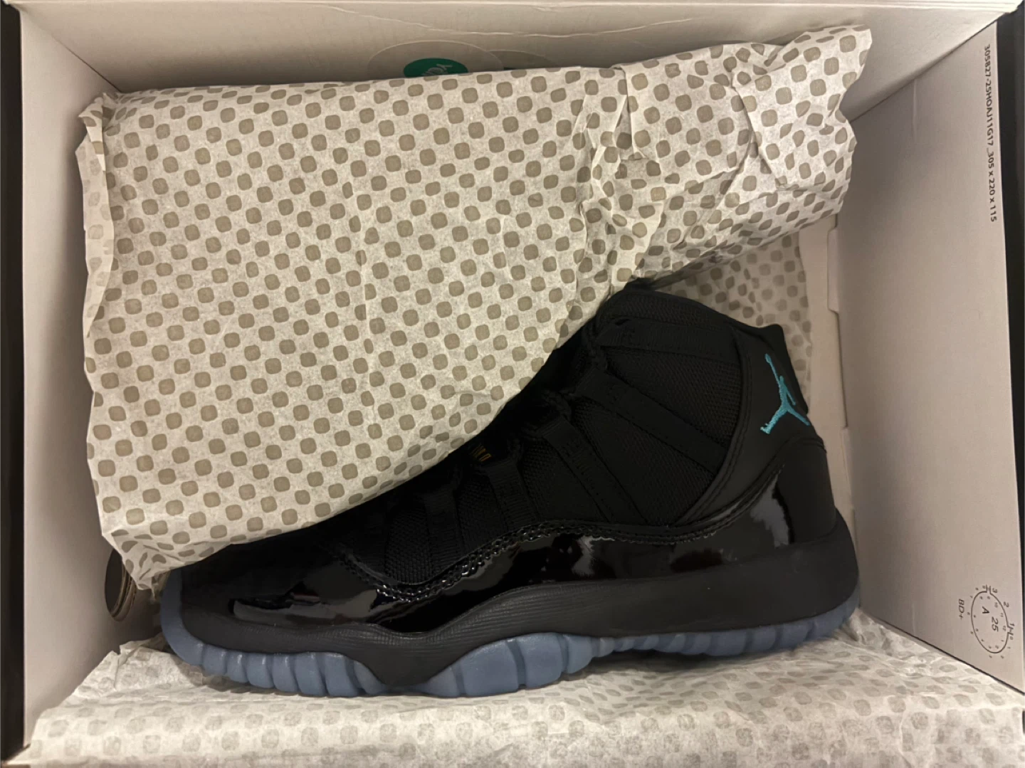 Jordan 11 Gamma Blue size 5.5y