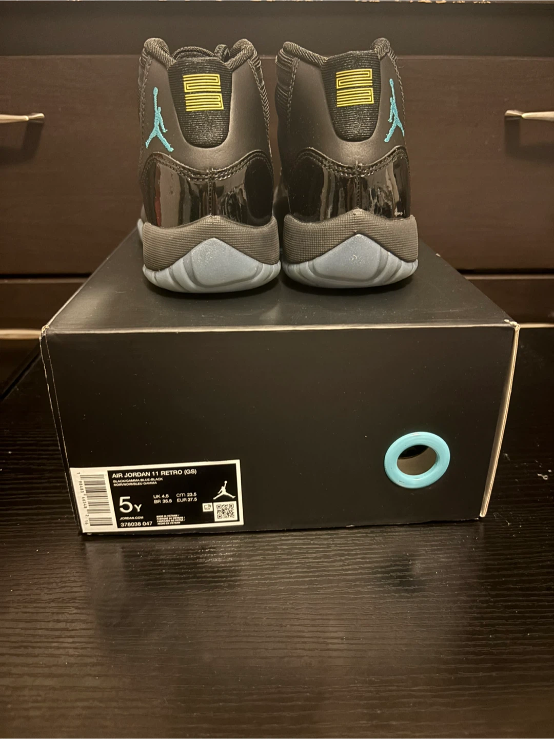 Jordan 11 Gamma Blue size 5y - photo 3