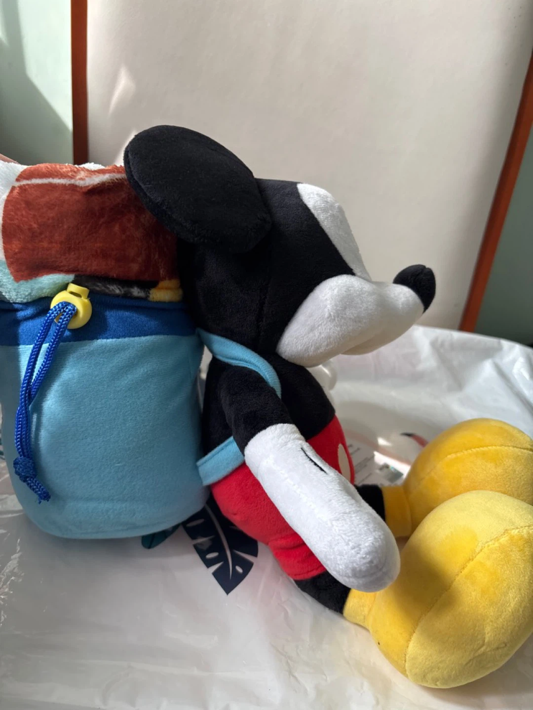Disney Mickey Mouse Plush Toy with Drawstring Bag - photo 3