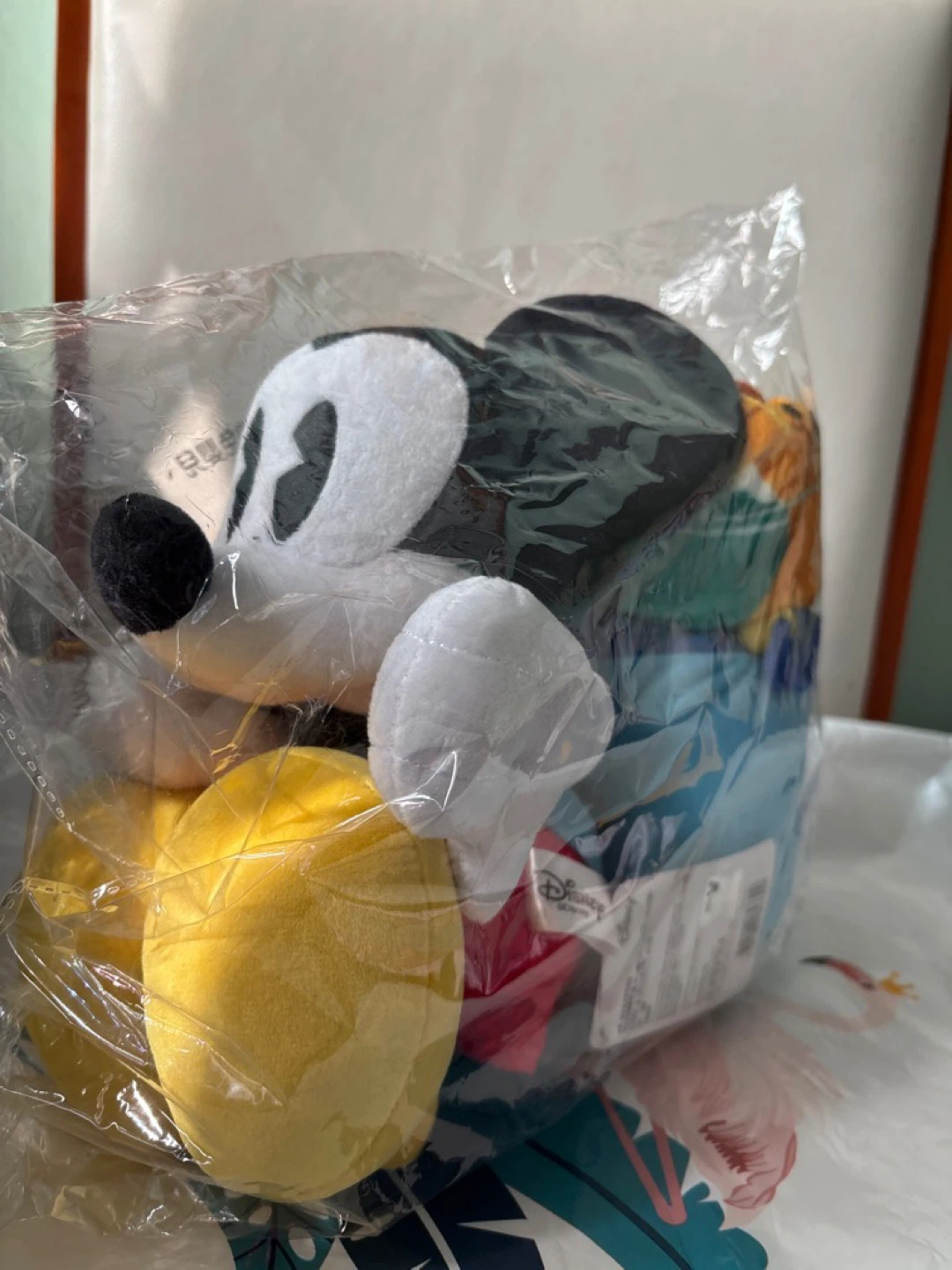 Disney Mickey Mouse Plush Toy with Drawstring Bag - photo 4