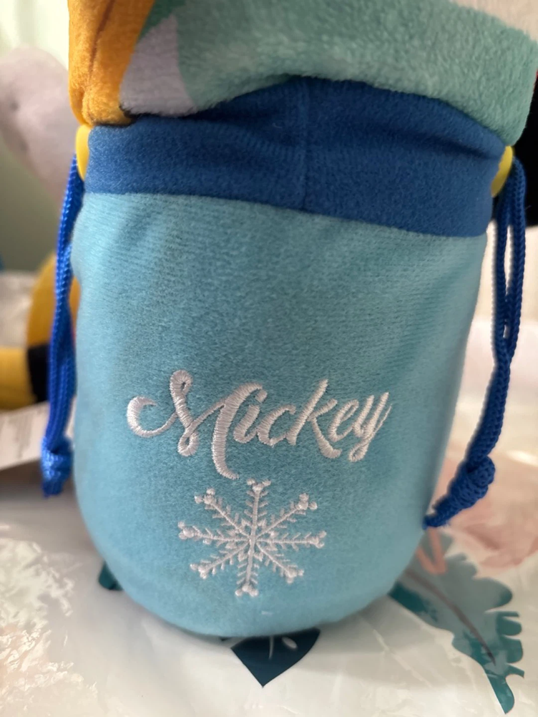 Disney Mickey Mouse Plush Toy with Drawstring Bag - photo 2