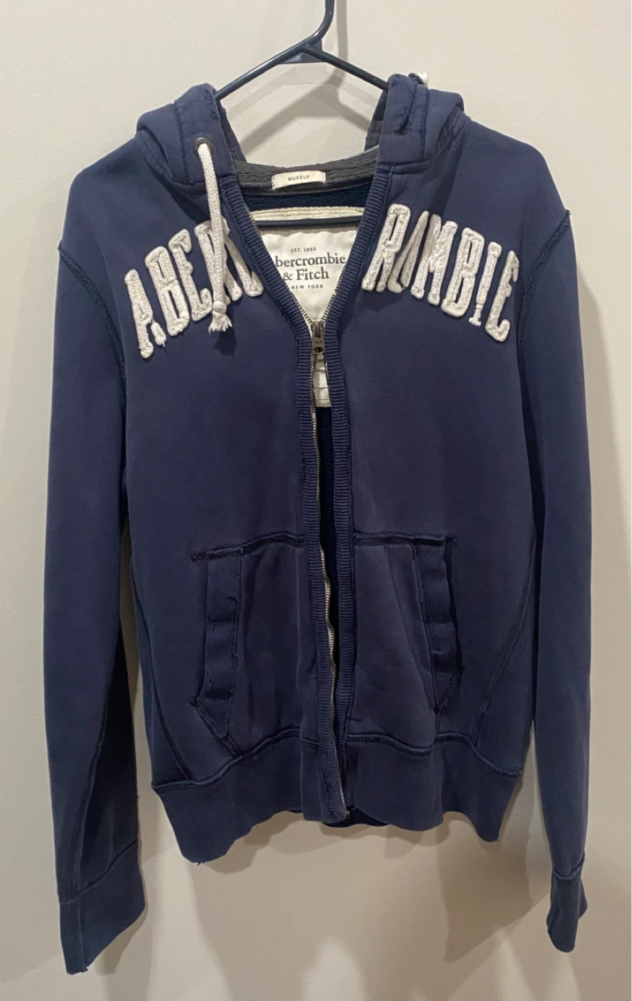 Vintage Abercrombie & Fitch Zip-Up Hoodie