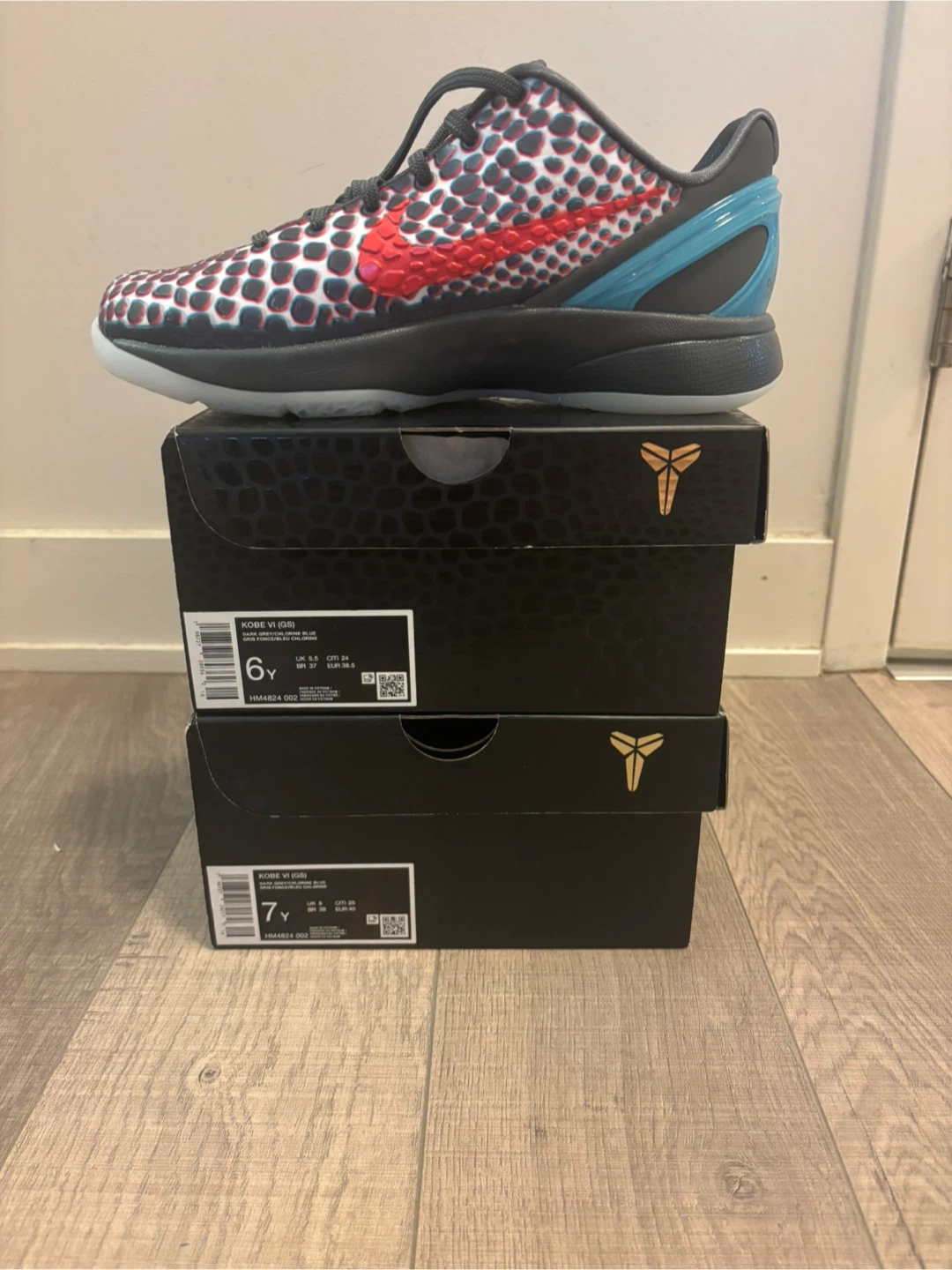 Kobe 6 Protro ASG Hollywood 3D size 6y, 7y