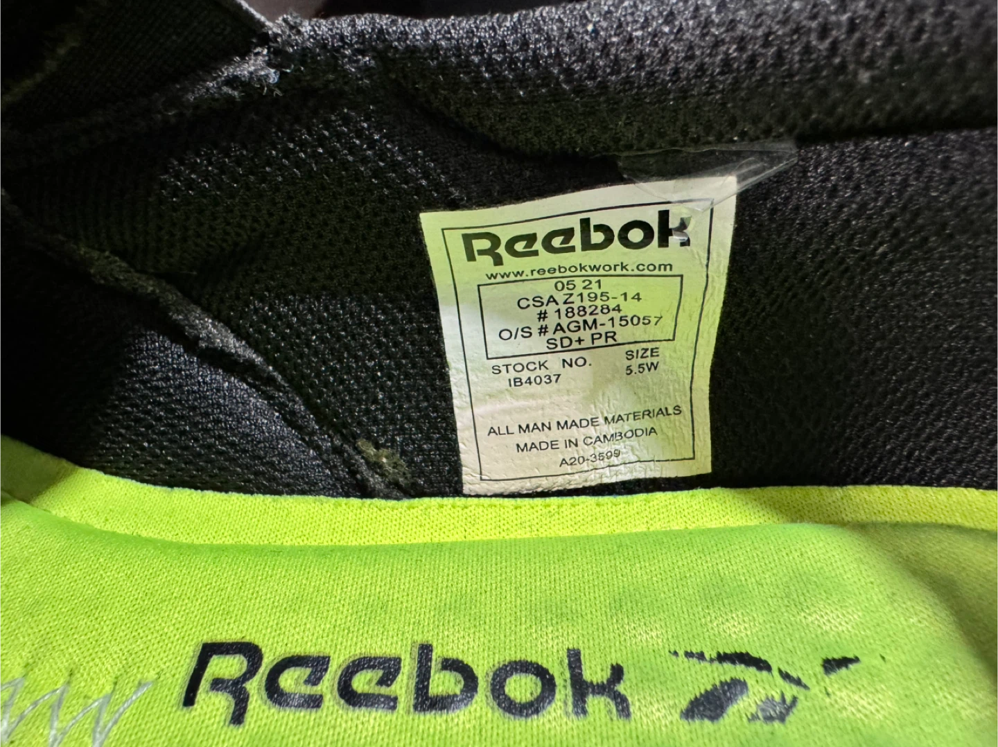 Reebok Safety Shoes US Men 5.5 / US Women 7 Wide - photo 2