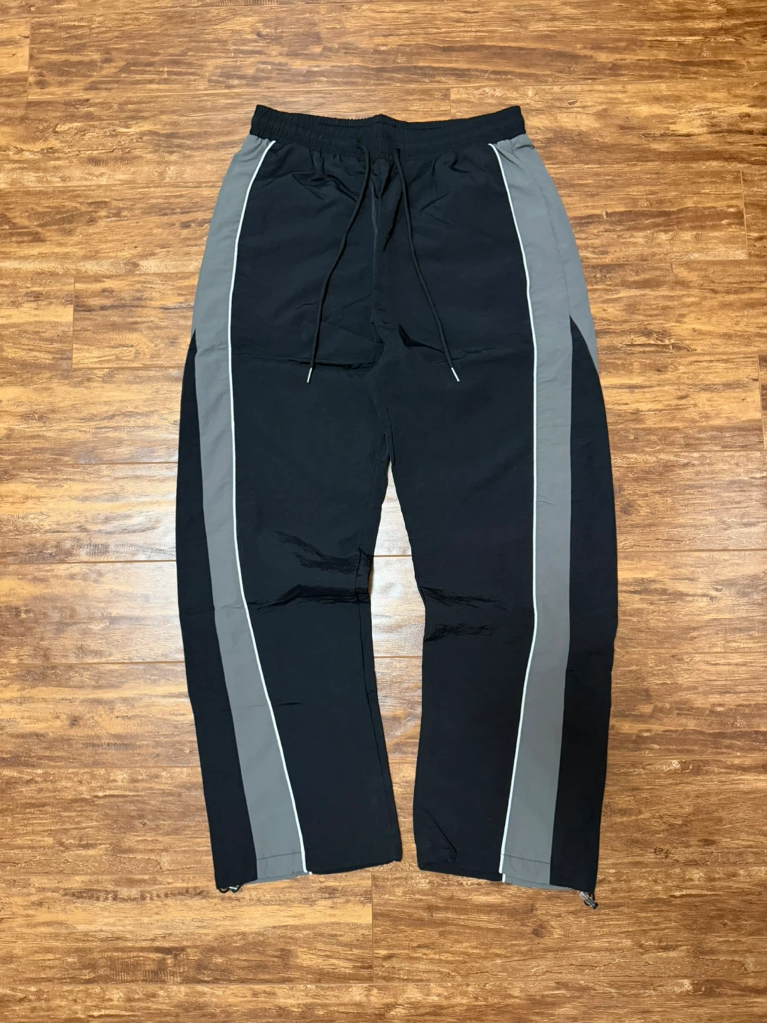 Black & Grey Track Pants