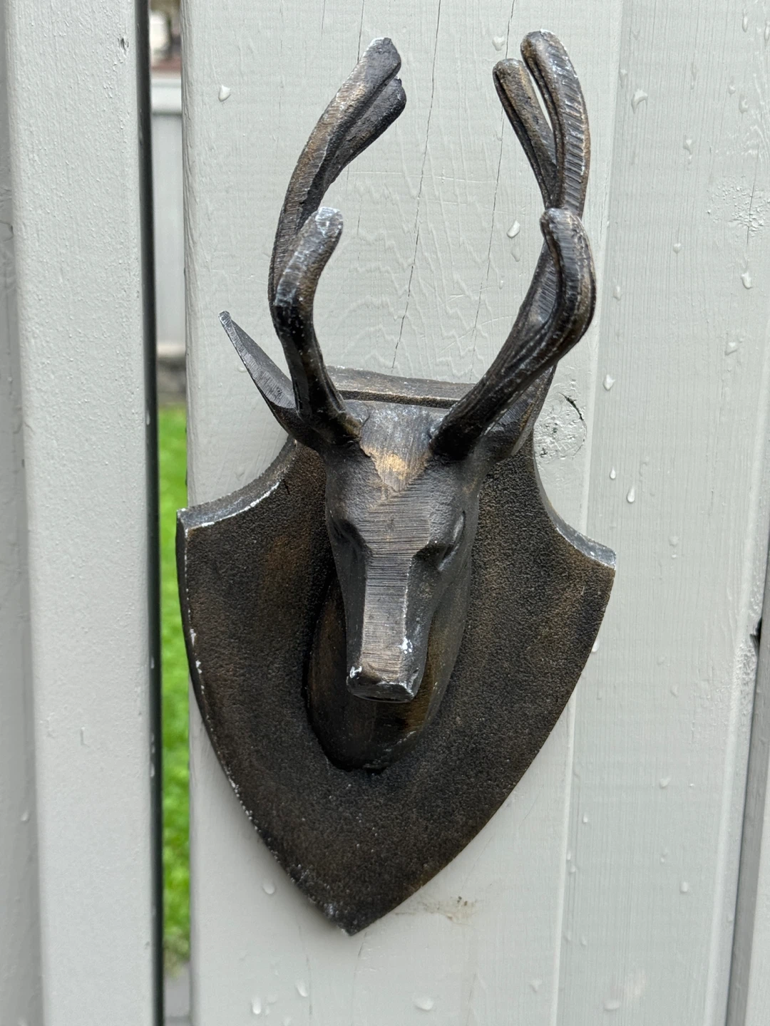 Deer Head Wall Mounted Door Knocker - photo 2