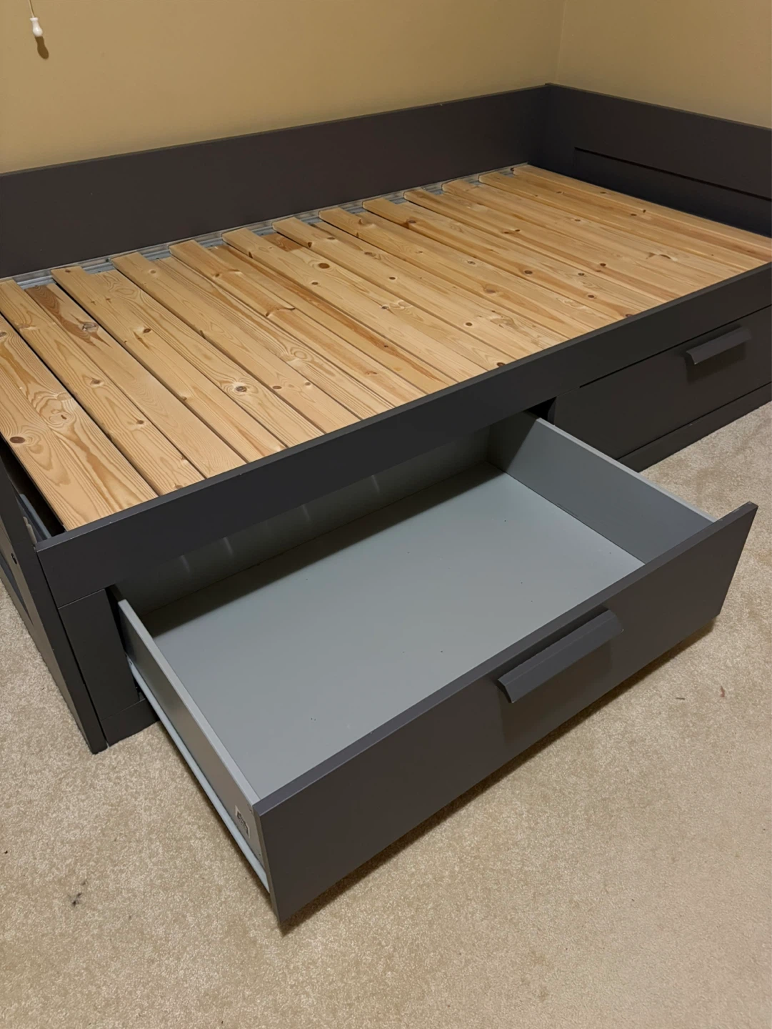 BRIMNES IKEA bed frame - photo 3