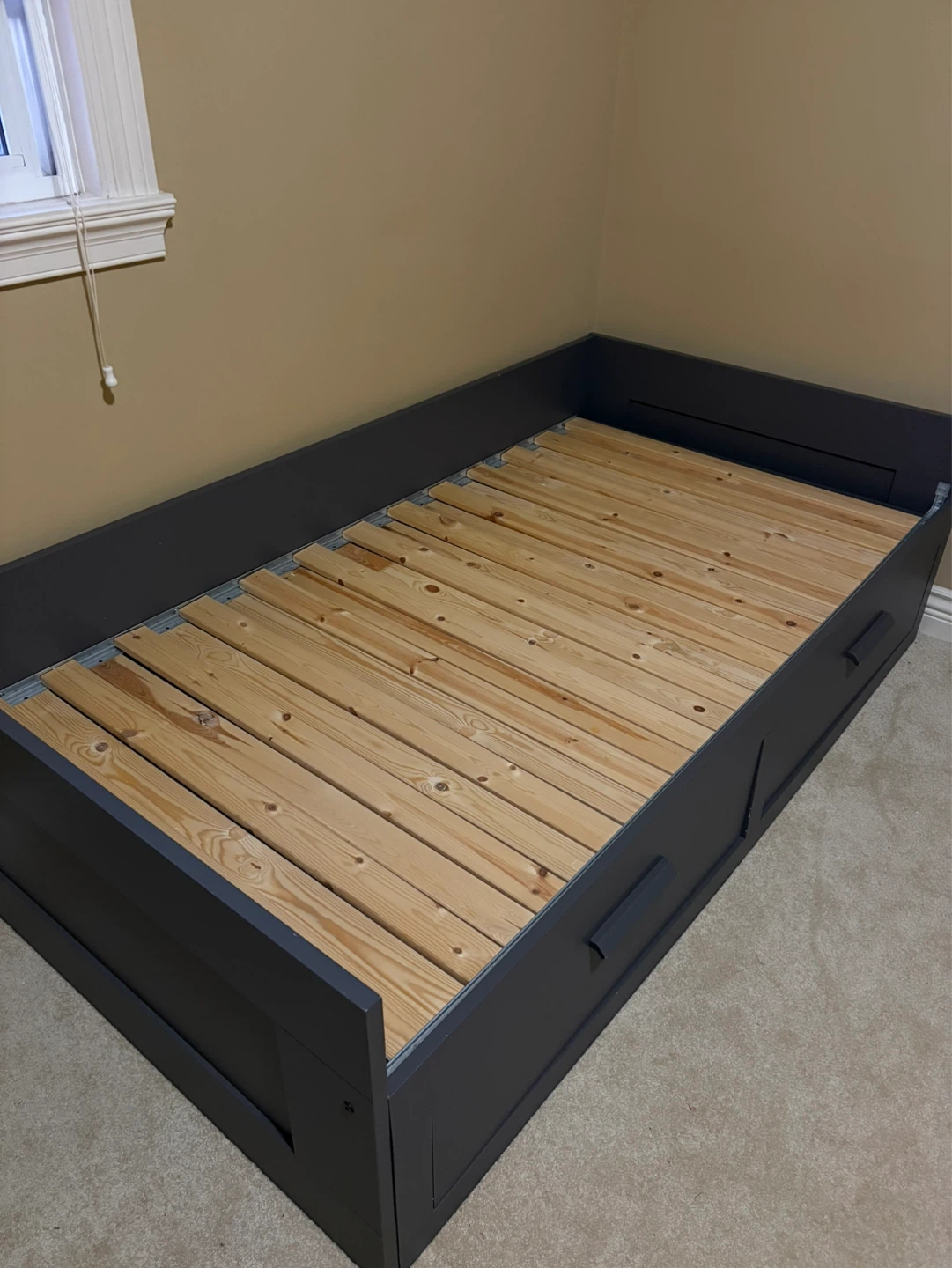 BRIMNES IKEA bed frame - photo 2