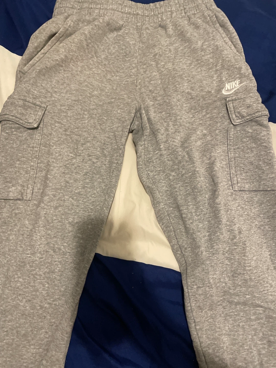 Nike Grey Cargo Sweatpants Size L