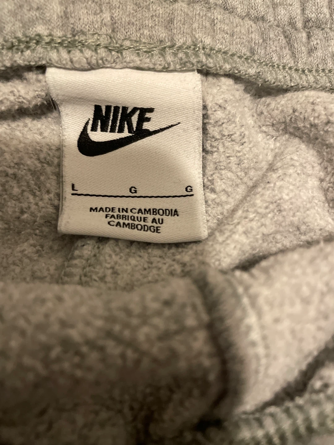 Nike Grey Cargo Sweatpants Size L - photo 2