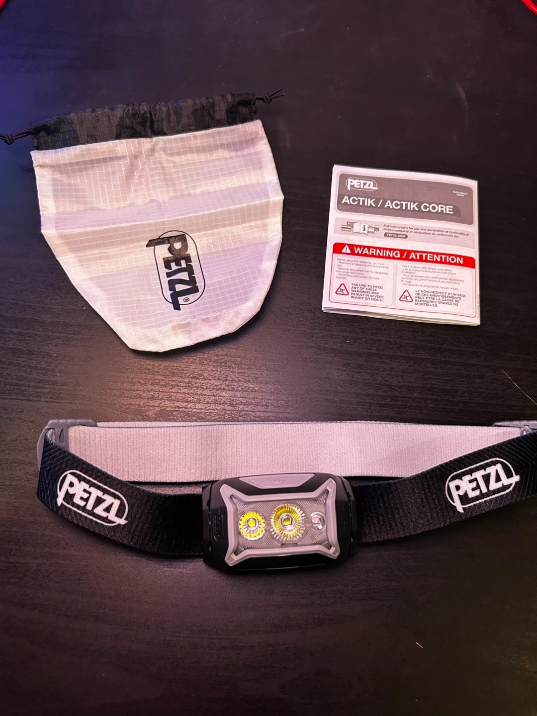 Petzel Actik Core Rechargeable Headlamp