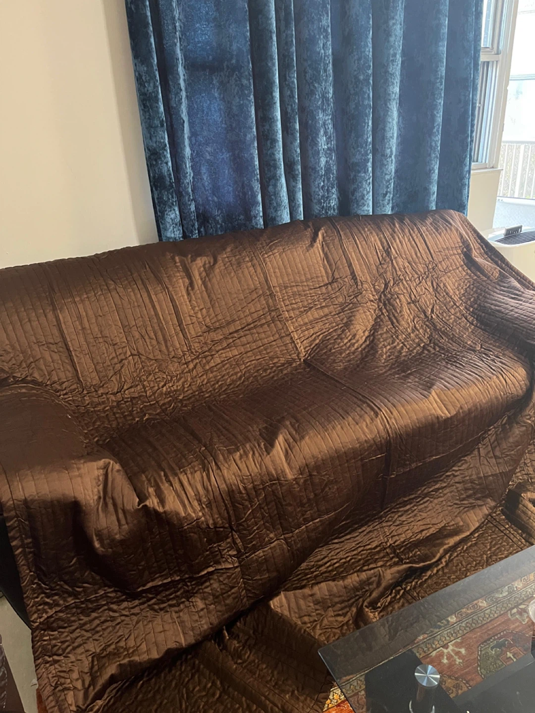 Brown Queen Bed Comforter - Quilted Style - photo 2