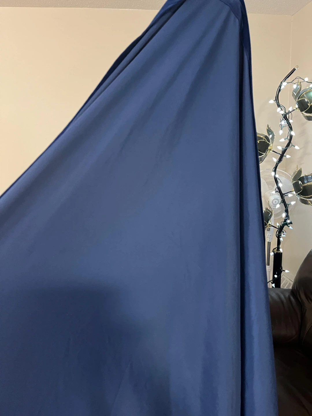 Blue Velvet Blackout Curtains 2 pcs - photo 3