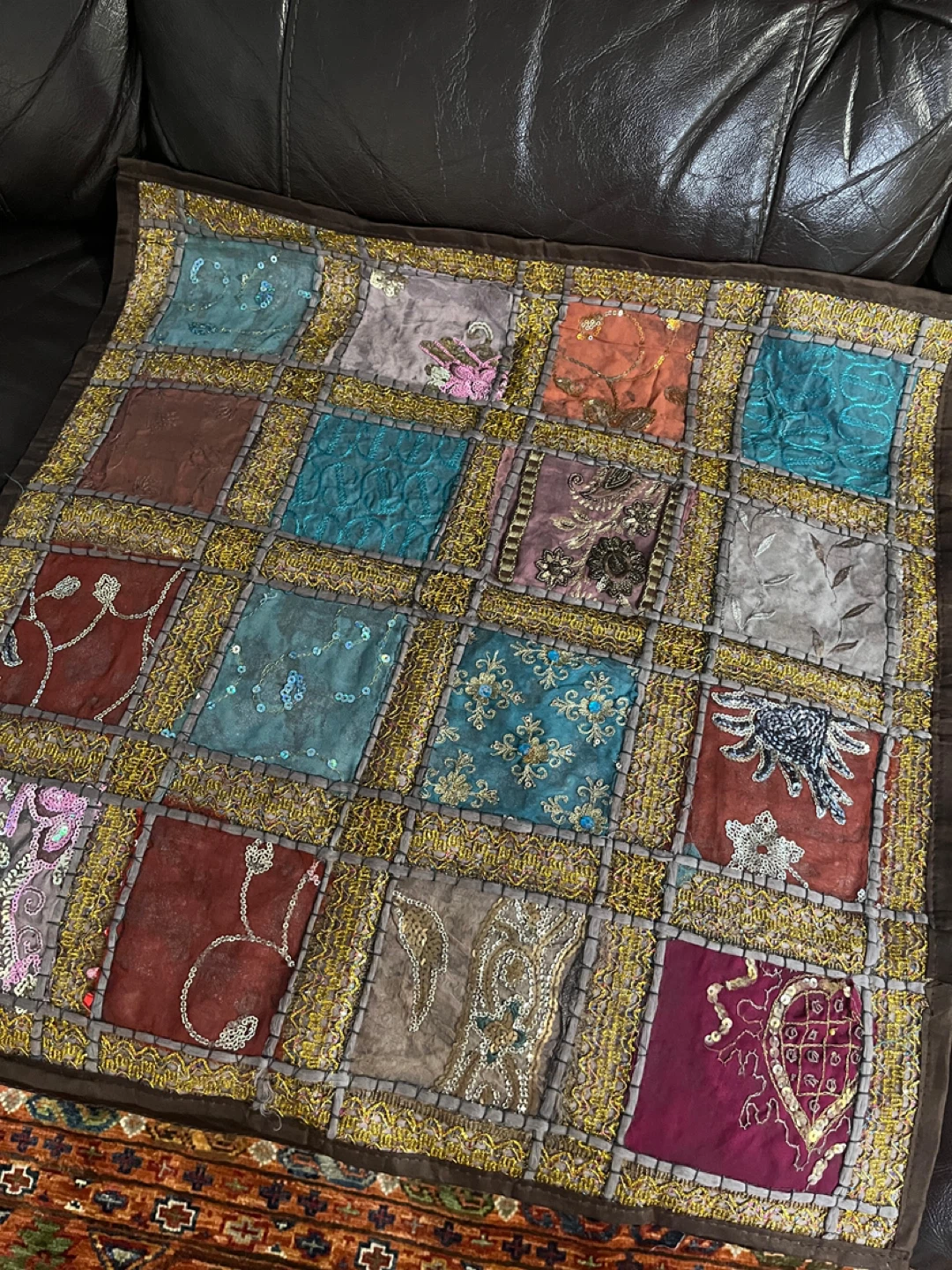 Square Pillow Case Mosaic (1pc)