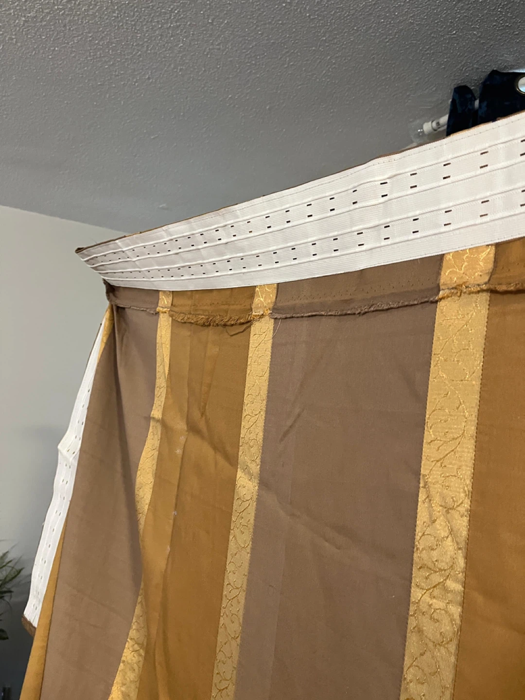 Yellow Mixed Curtain 2 pcs - photo 2
